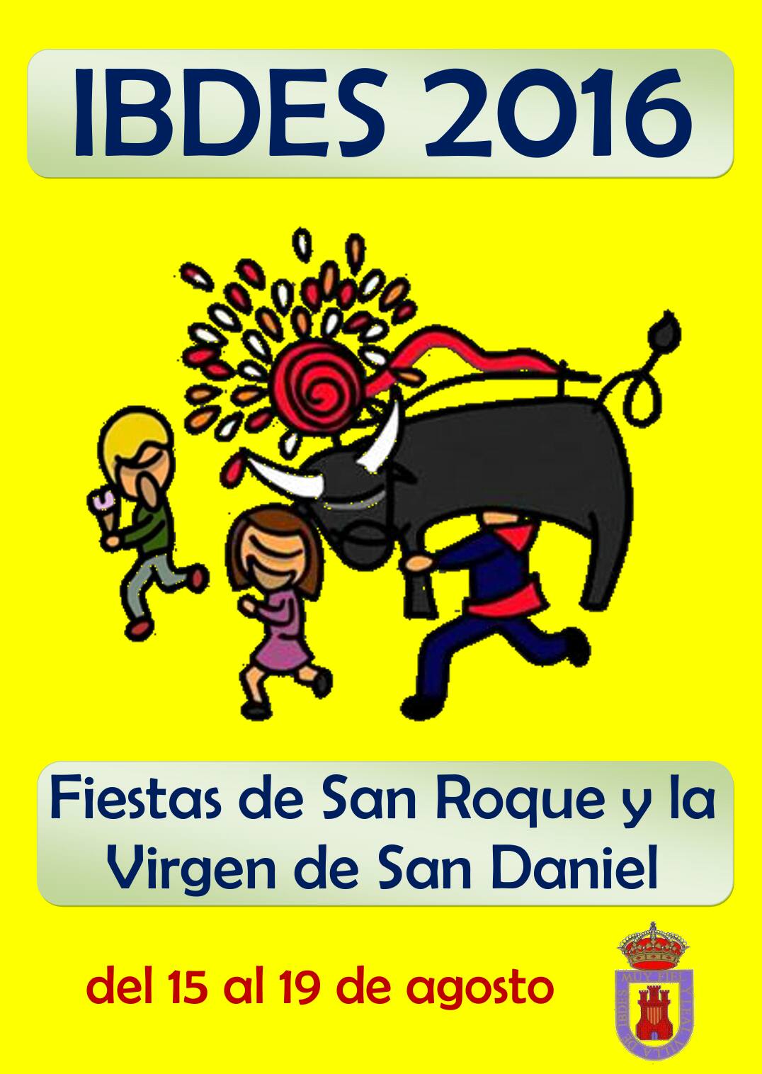 Fiestas de San Roque y la Virgen de San Daniel 2016 Ibdes